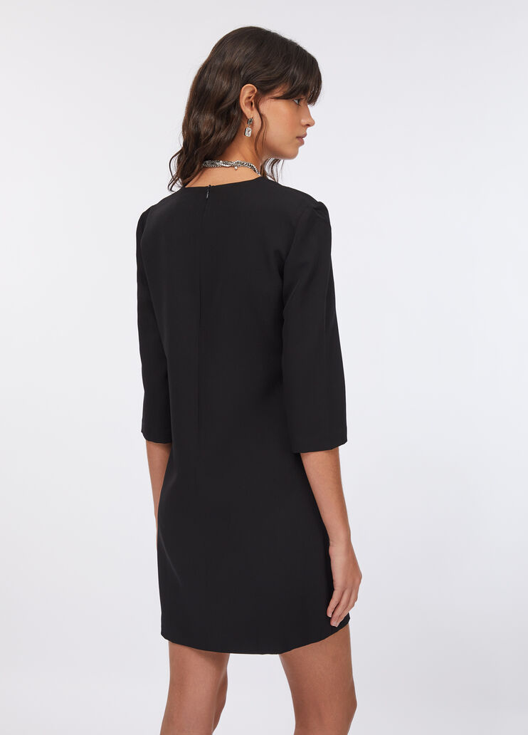 Robe courte avec poches noir Liu Jo - large image number 1