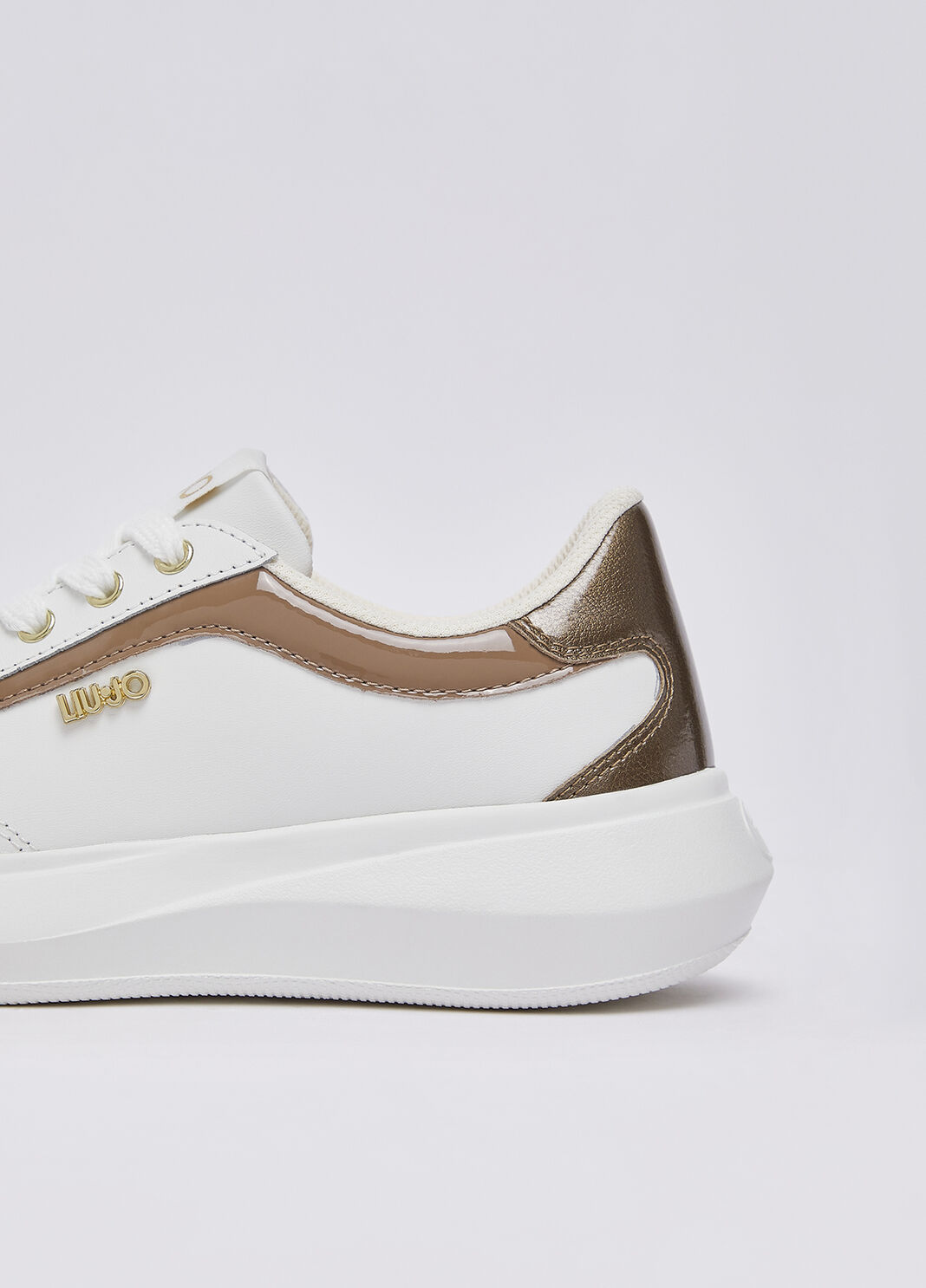 Leather sneakers white/Havana Liu Jo - large image number 4