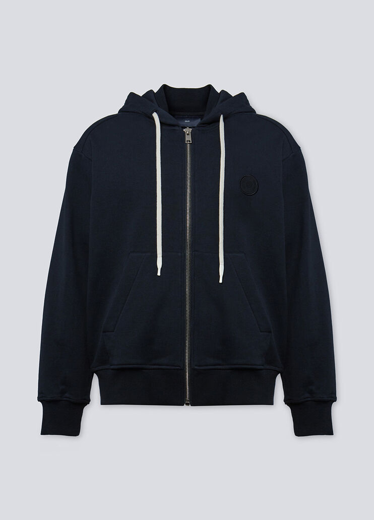 Felpa con cappuccio nero Liu Jo - large image number 4