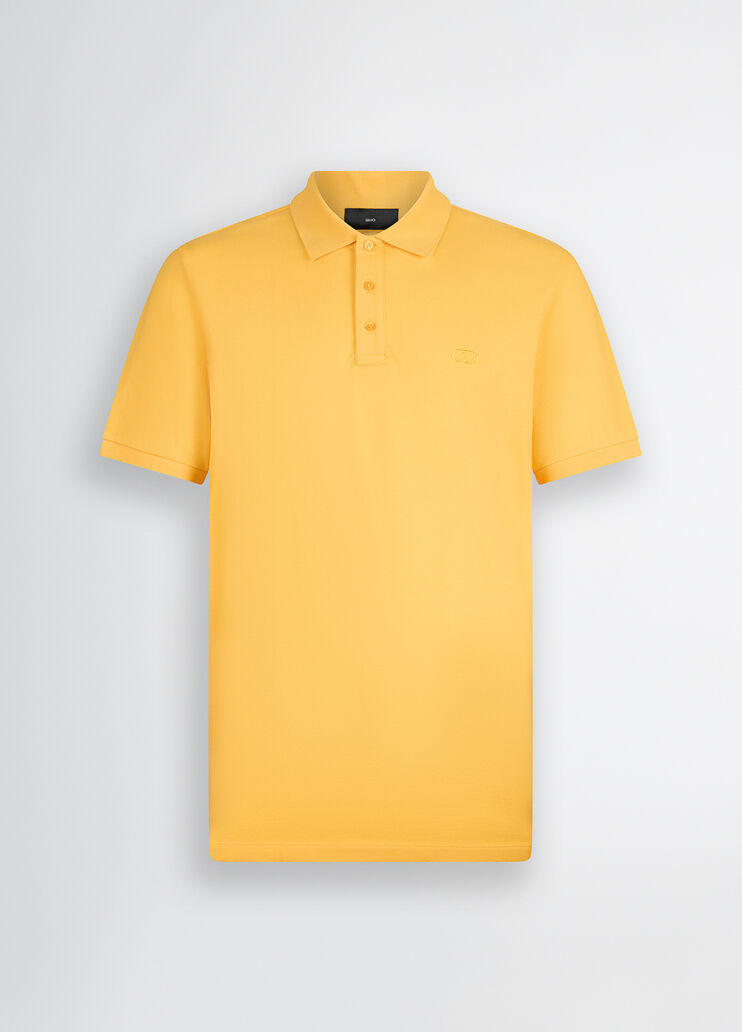 Yellow pique polo shirt yellow Liu Jo - large image number 6 Yellow pique polo shirt yellow Liu Jo - large image number 6