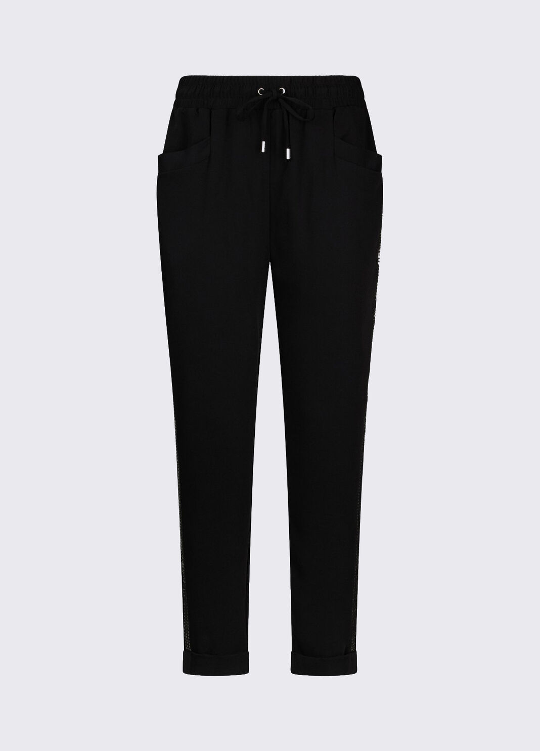 Hose mit Strass schwarz Liu Jo - large image number 6