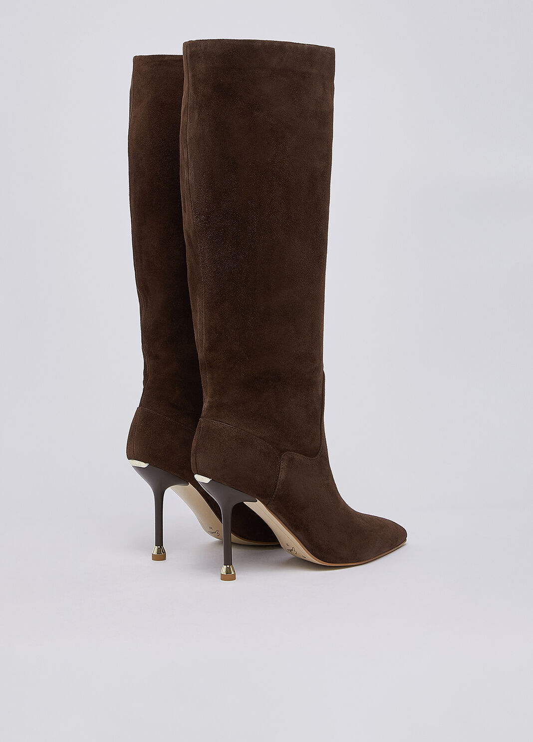 Hohe Stiefel aus Veloursleder Ebenholz Liu Jo - large image number 3