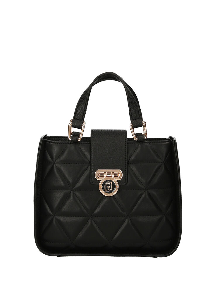 Borsa a mano nera trapuntata nero Liu Jo - large image number 0