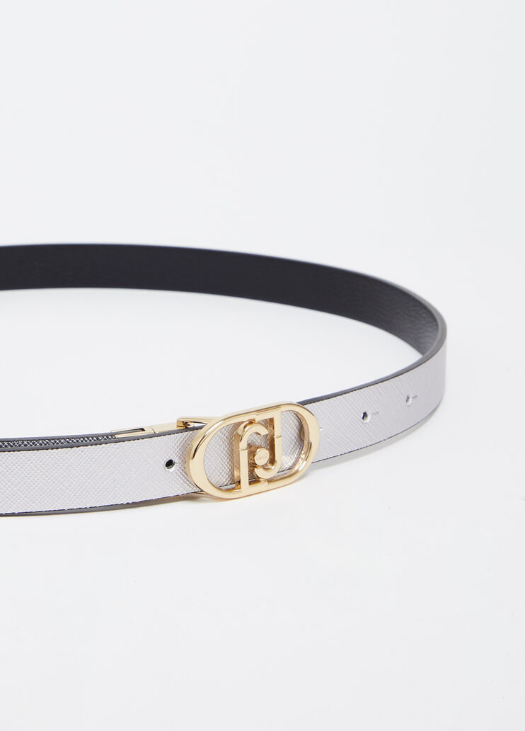 Cintura reversibile silver Liu Jo - medium