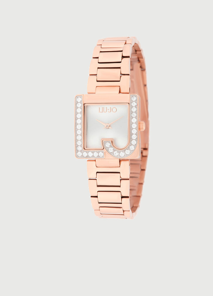 Steel watch with logo  Liu Jo - large image number 0 Steel watch with logo  Liu Jo - large image number 0