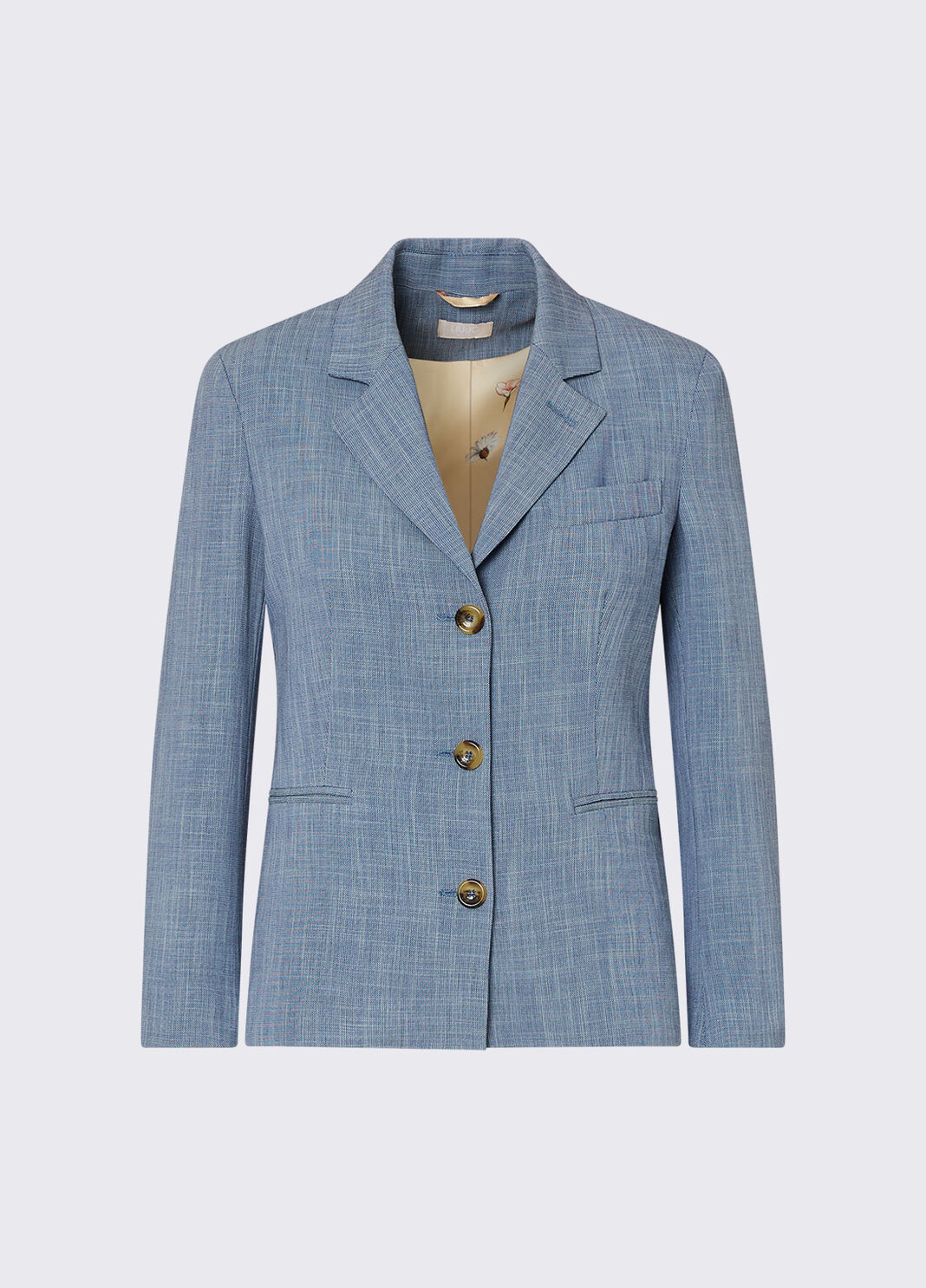 Blazer aus Melange-Stoff Blau Liu Jo - large image number 6