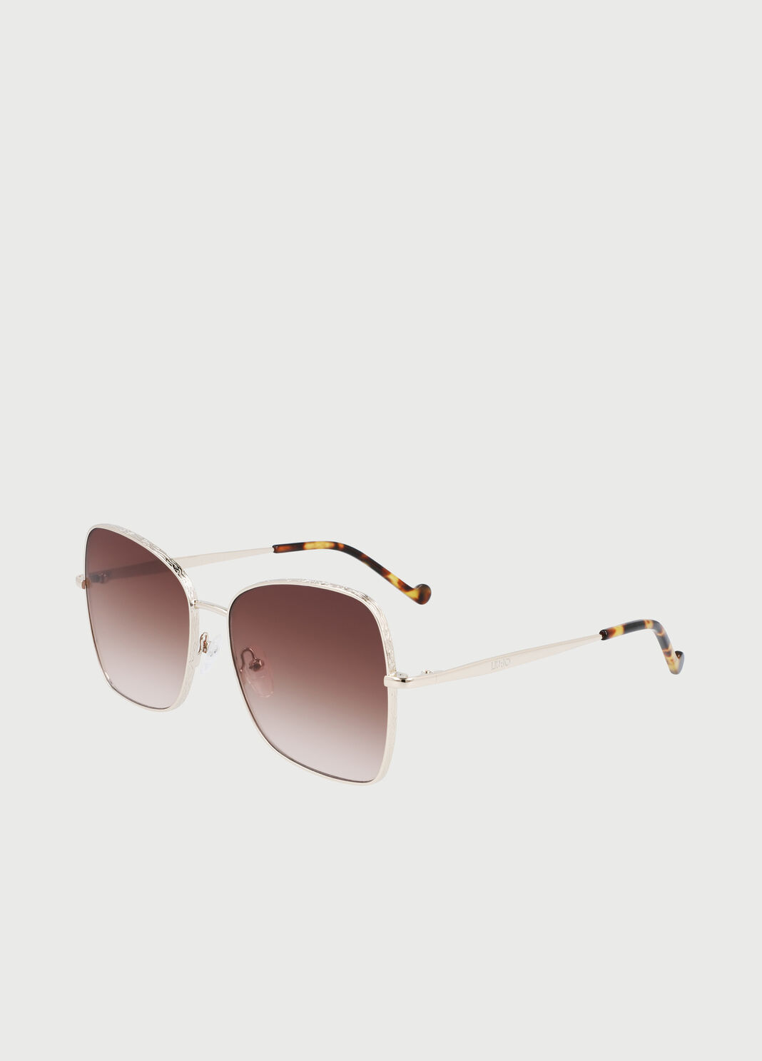 Gafas de sol con forma de mariposa Dorado Liu Jo - large image number 1