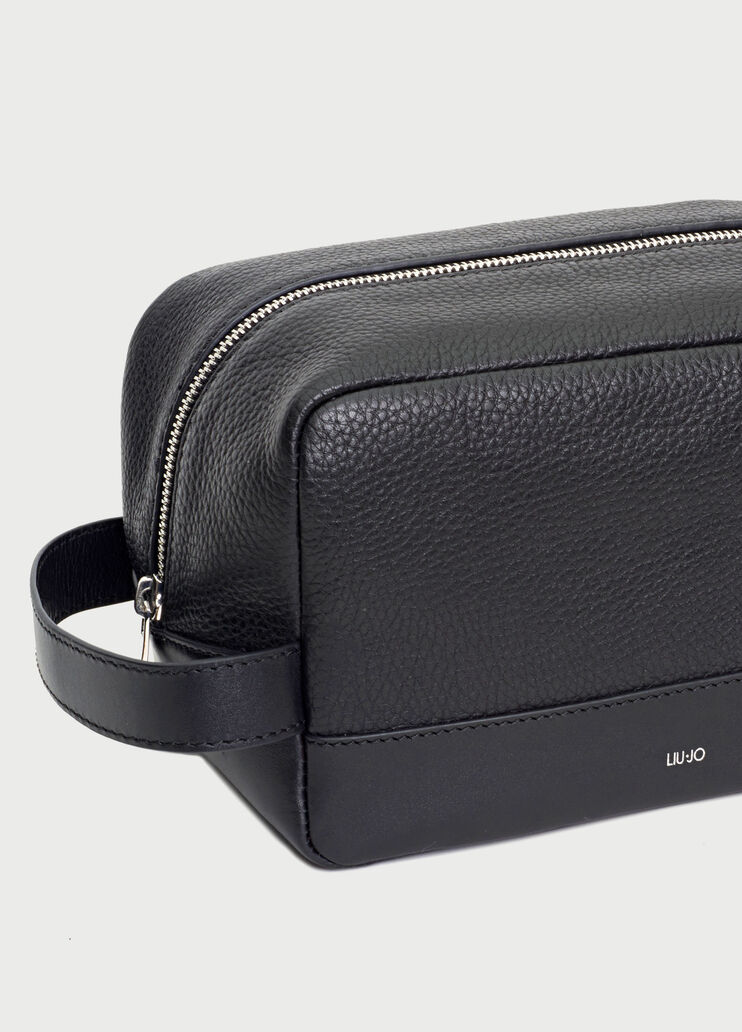 Leather beauty case Black Liu Jo - large image number 3 Leather beauty case Black Liu Jo - large image number 3