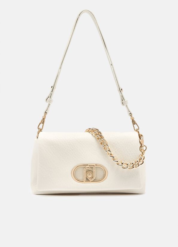 Mittelgroße Tasche LaPuffy Weiß Liu Jo - medium