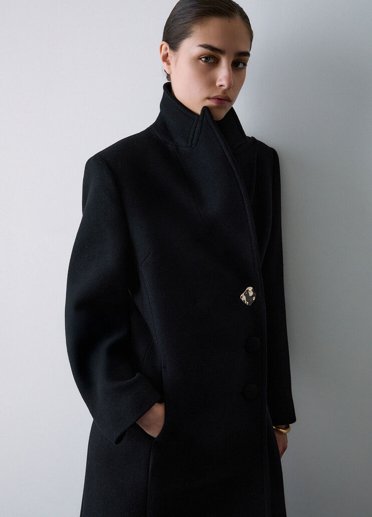 Long wool coat black Liu Jo - medium