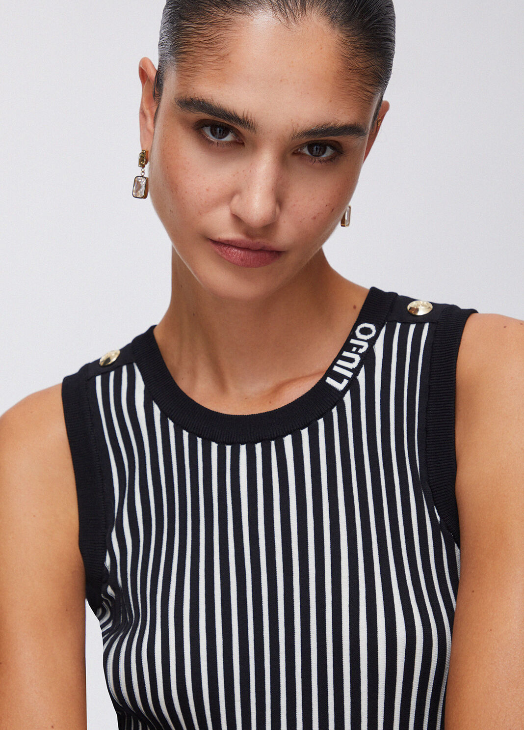 Top de punto negro Liu Jo - large image number 4