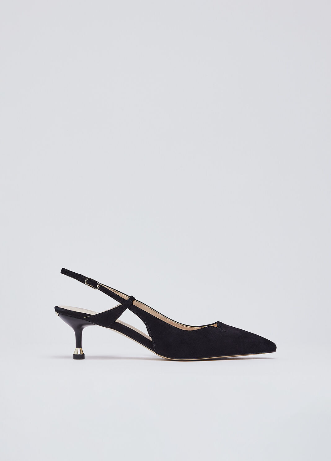 Slingback in camoscio nero Liu Jo - large image number 0