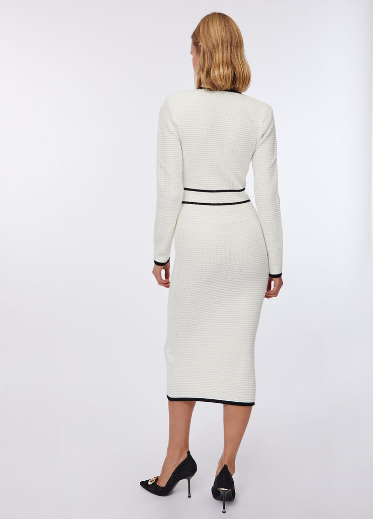 Lurex® dress white Liu Jo - large image number 1