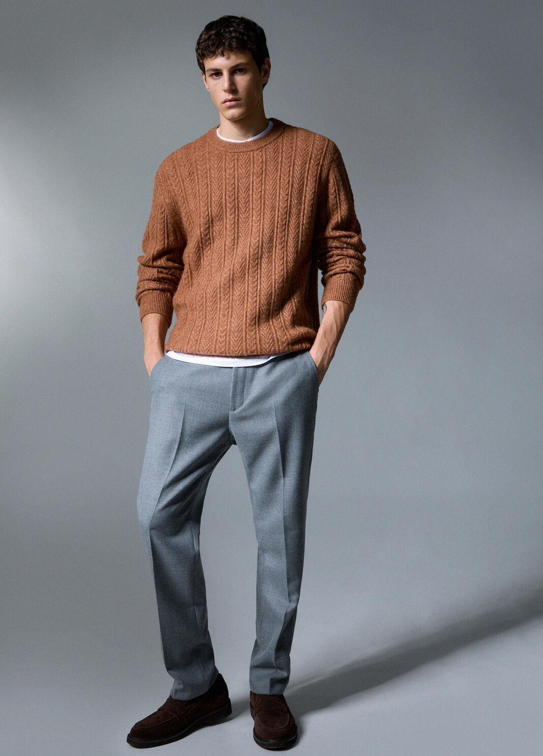 Pull en laine et alpaga beige Liu Jo - large image number 2