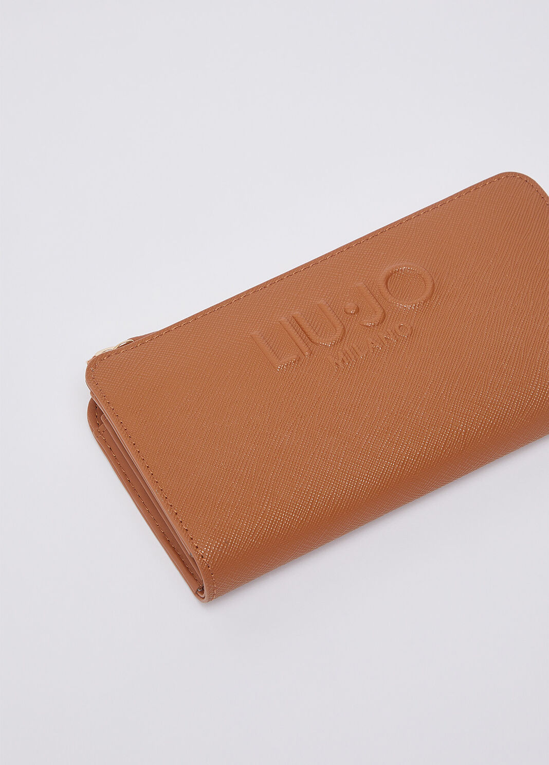 Portafoglio grande con zip marrone Liu Jo - large image number 2