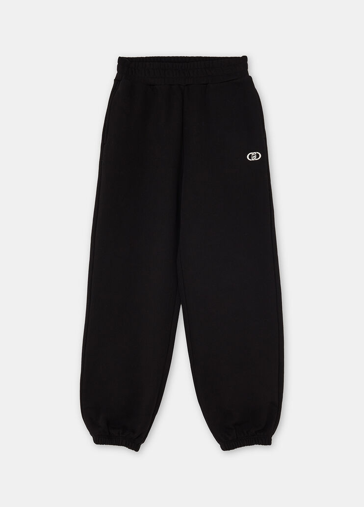 Pantalon molletonné noir Liu Jo - large image number 2