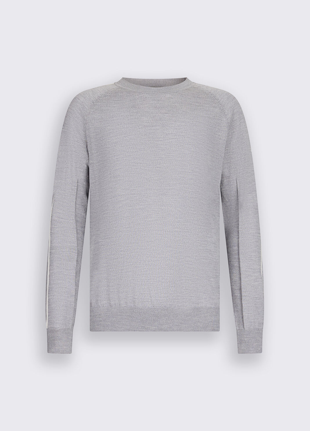 Джемпер из 100% шерсти серый меланж Liu Jo - large image number 4