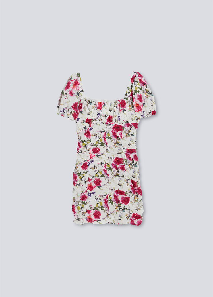 Kurzes Blumenkleid Blumenprint Liu Jo - large image number 4 Kurzes Blumenkleid Blumenprint Liu Jo - large image number 4