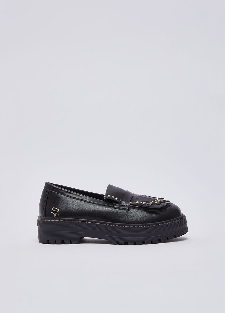 Mocassini con frange nero Liu Jo - medium