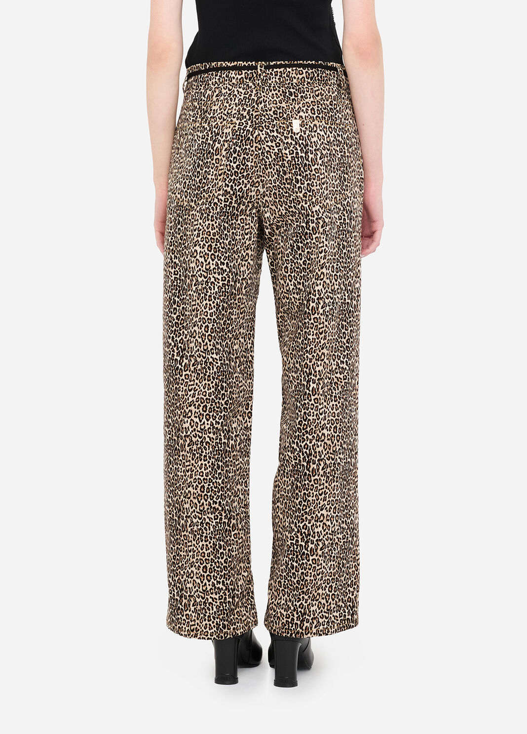 Animal-print baggy trousers animal print Liu Jo - large image number 1