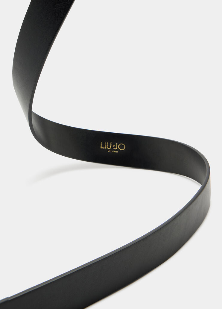 Belt with logo buckle black Liu Jo - large image number 5