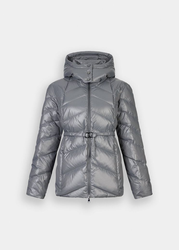 Hooded down jacket steel Liu Jo - large image number 6 Hooded down jacket steel Liu Jo - large image number 6