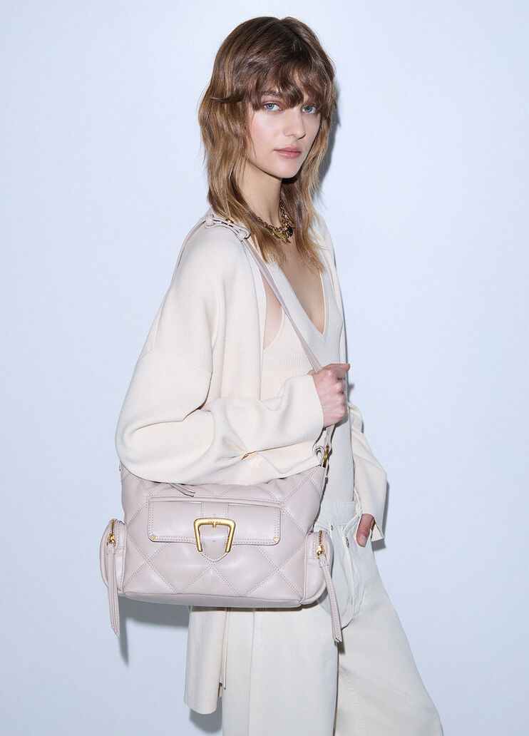 Small hobo bag quilted white Liu Jo - medium