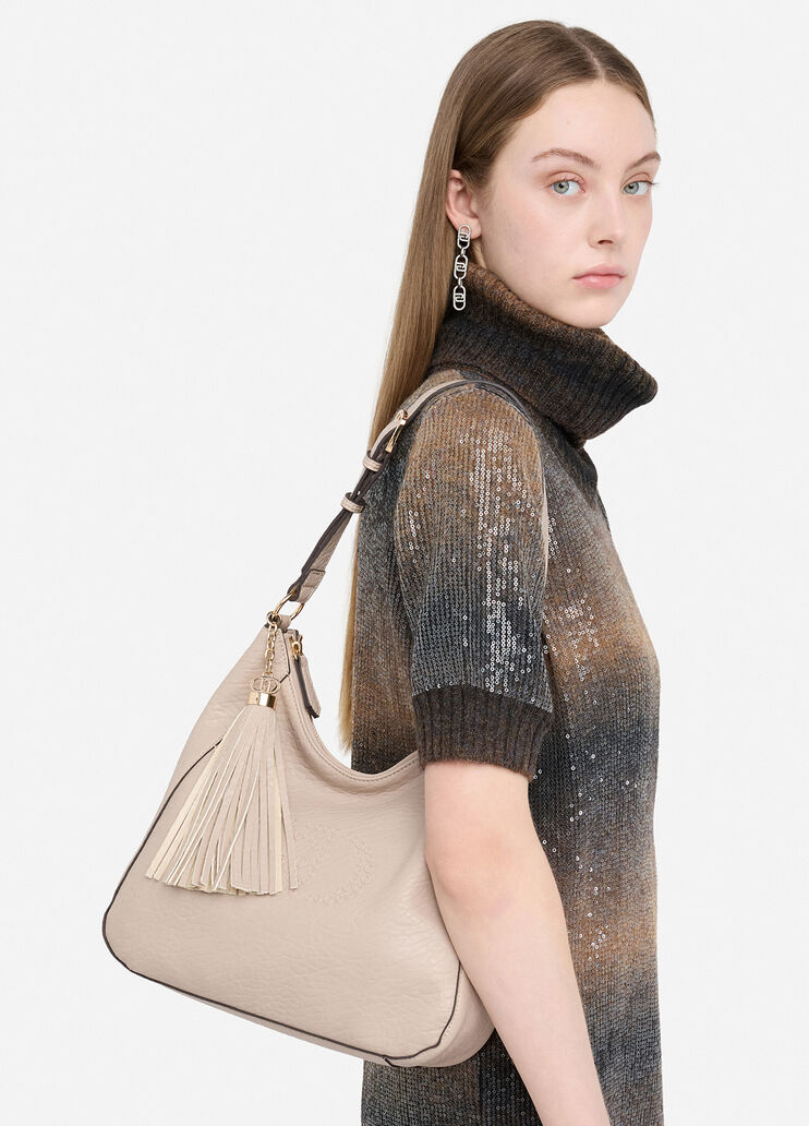 Medium shoulder bag beige Liu Jo - medium Medium shoulder bag beige Liu Jo - medium