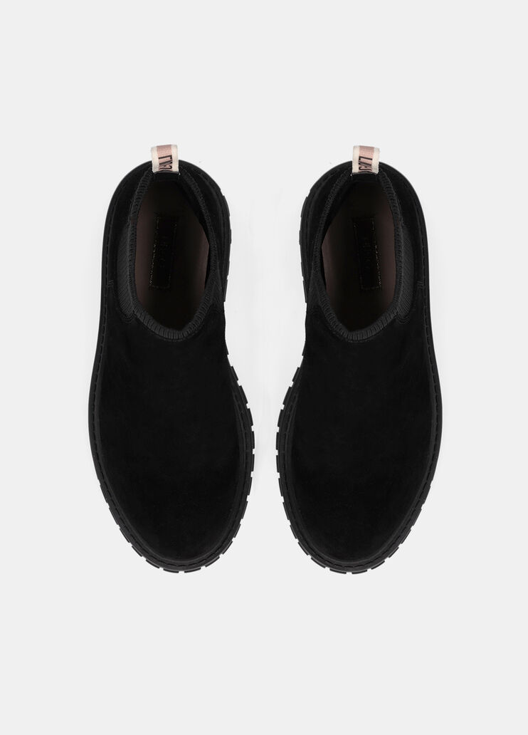 Suede Beatles ankle boots black Liu Jo - large image number 4