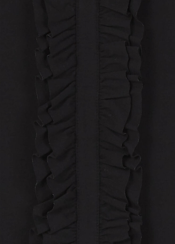 T-shirt with flounces Black Liu Jo - large image number 2