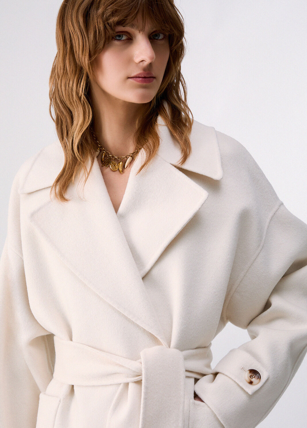 Short coat in wool  Liu Jo - large image number 2