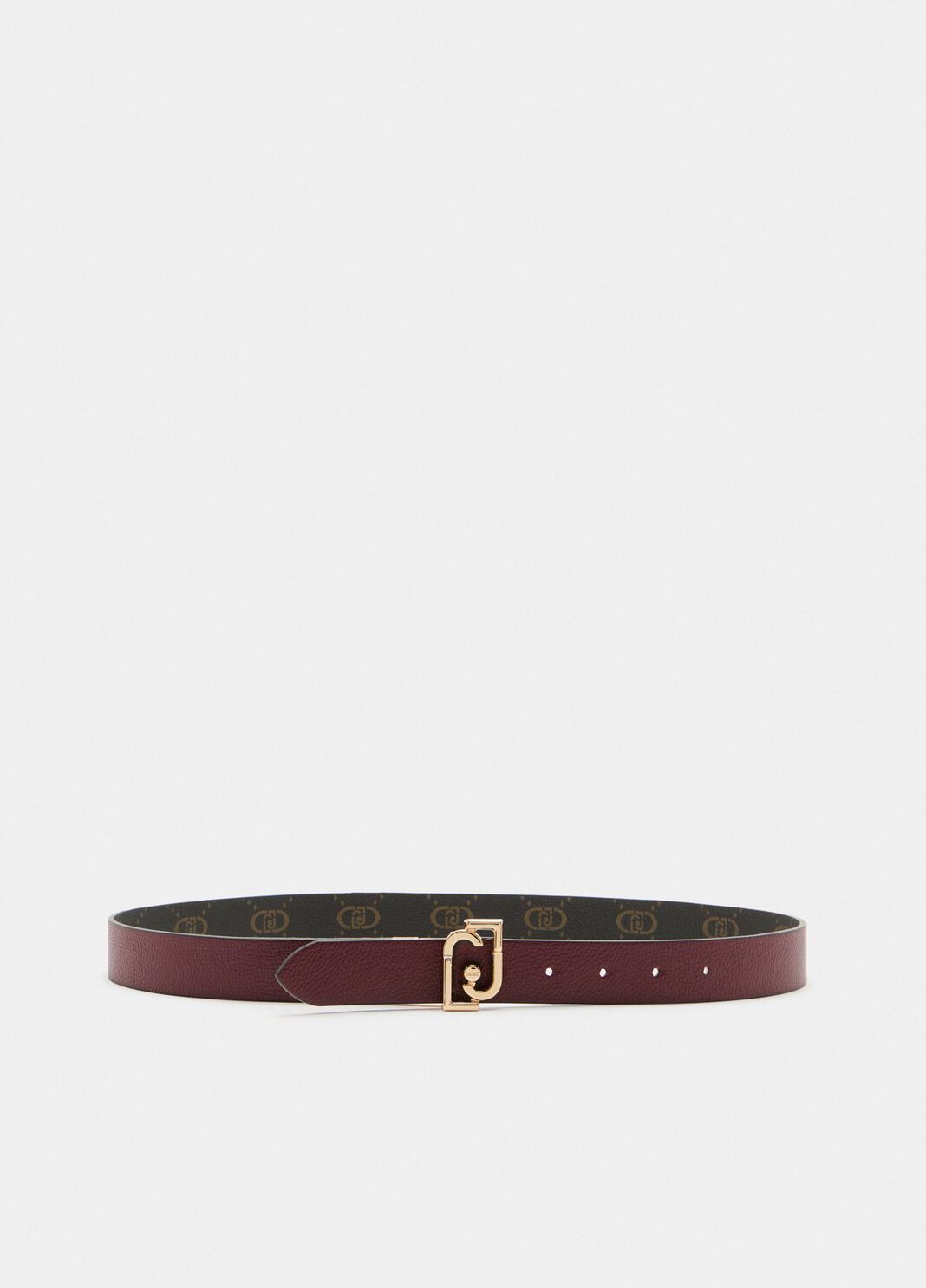 Ceinture r&eacute;versible avec logo rouge Liu Jo - large image number 0