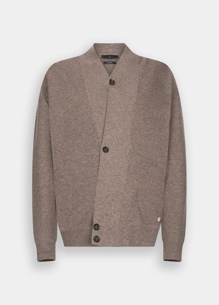 Cardigan aus Wolle und Kaschmir   Khaki Liu Jo - large image number 6 Cardigan aus Wolle und Kaschmir   Khaki Liu Jo - large image number 6