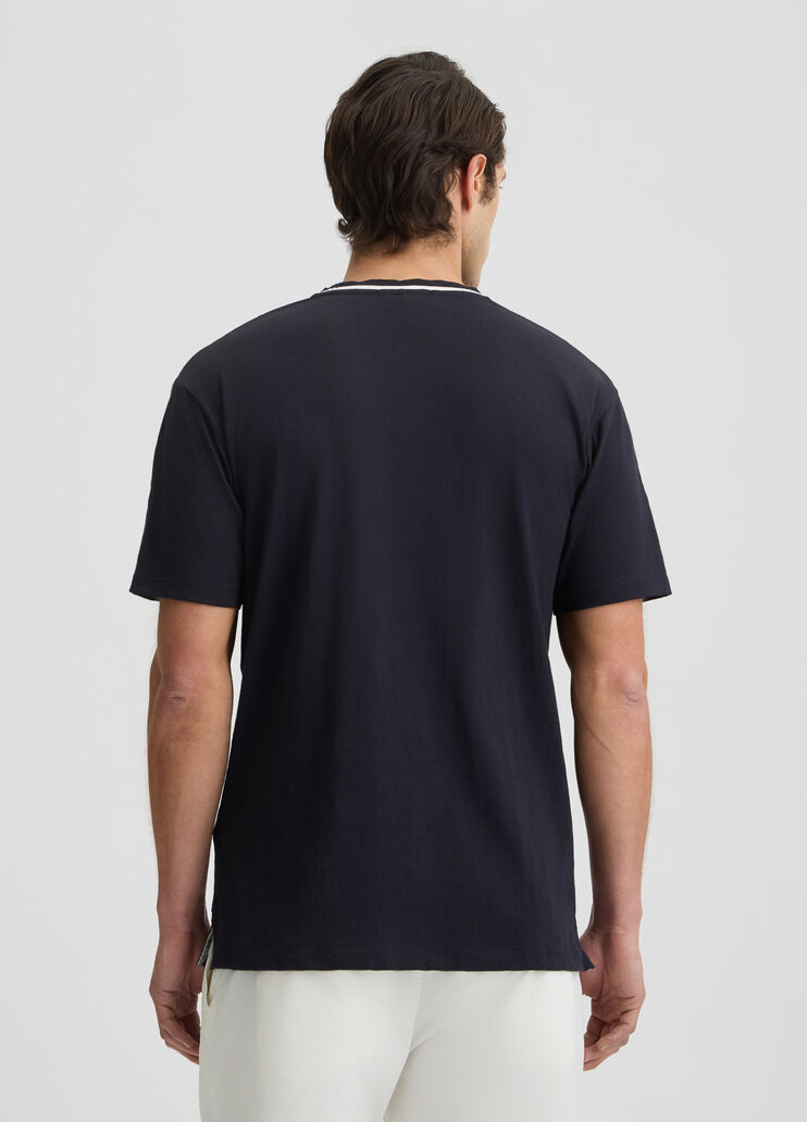 Blue cotton T-shirt dark blue Liu Jo - large image number 1 Blue cotton T-shirt dark blue Liu Jo - large image number 1