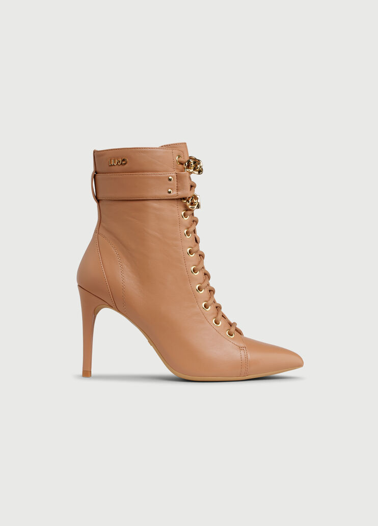 Ankle boots with stiletto heel camel Liu Jo - large image number 0