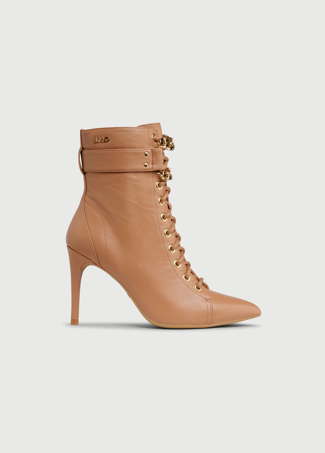 Ankle boots with stiletto heel camel Liu Jo - large image number 0