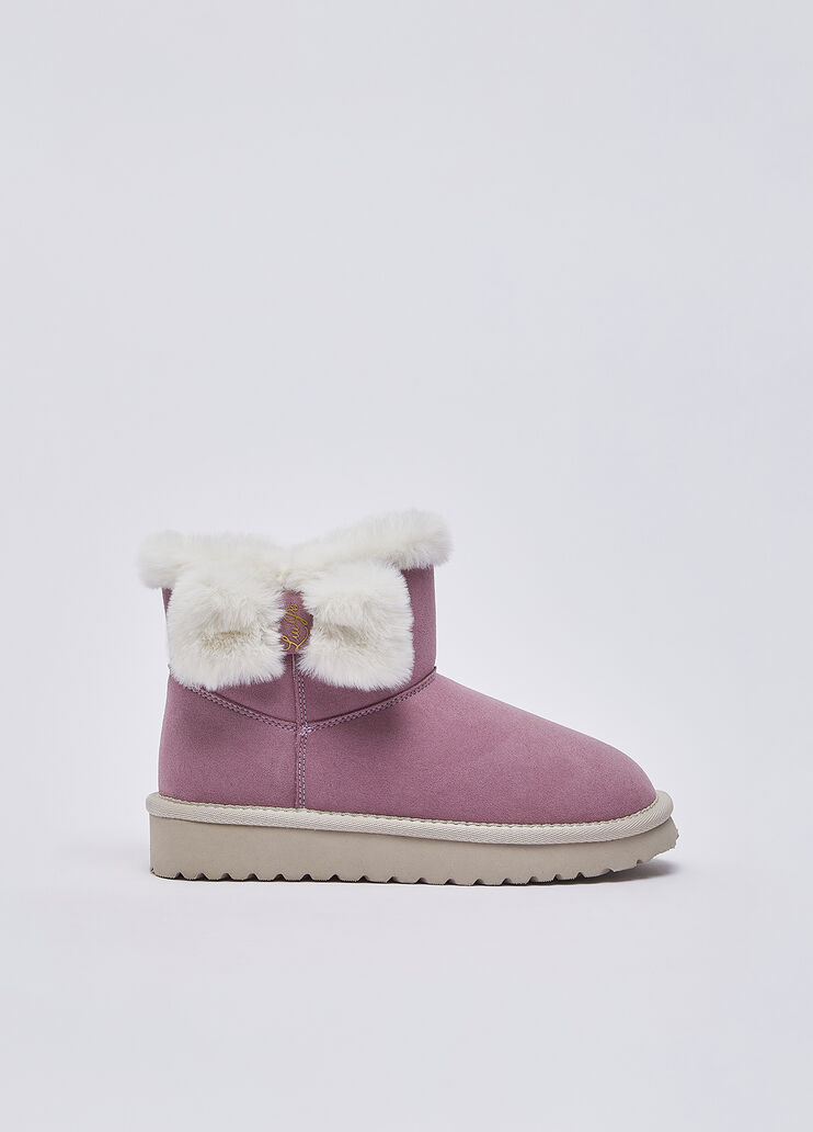 Warm ankle boots orchid Liu Jo - medium