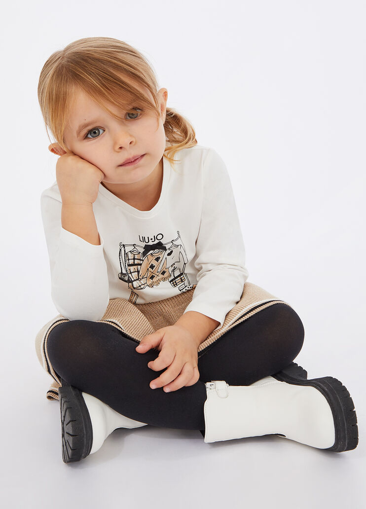 Cotton T-shirt with print dresses Liu Jo - medium Cotton T-shirt with print dresses Liu Jo - medium