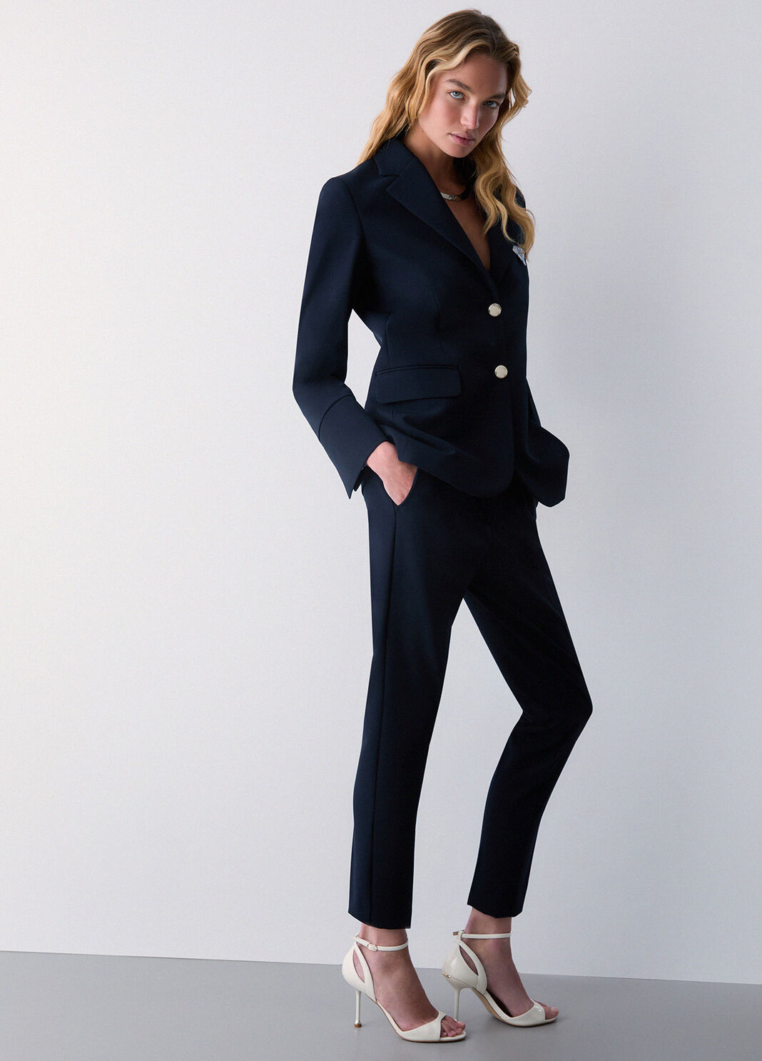 Pantal&oacute;n de pinza  Liu Jo - large image number 3