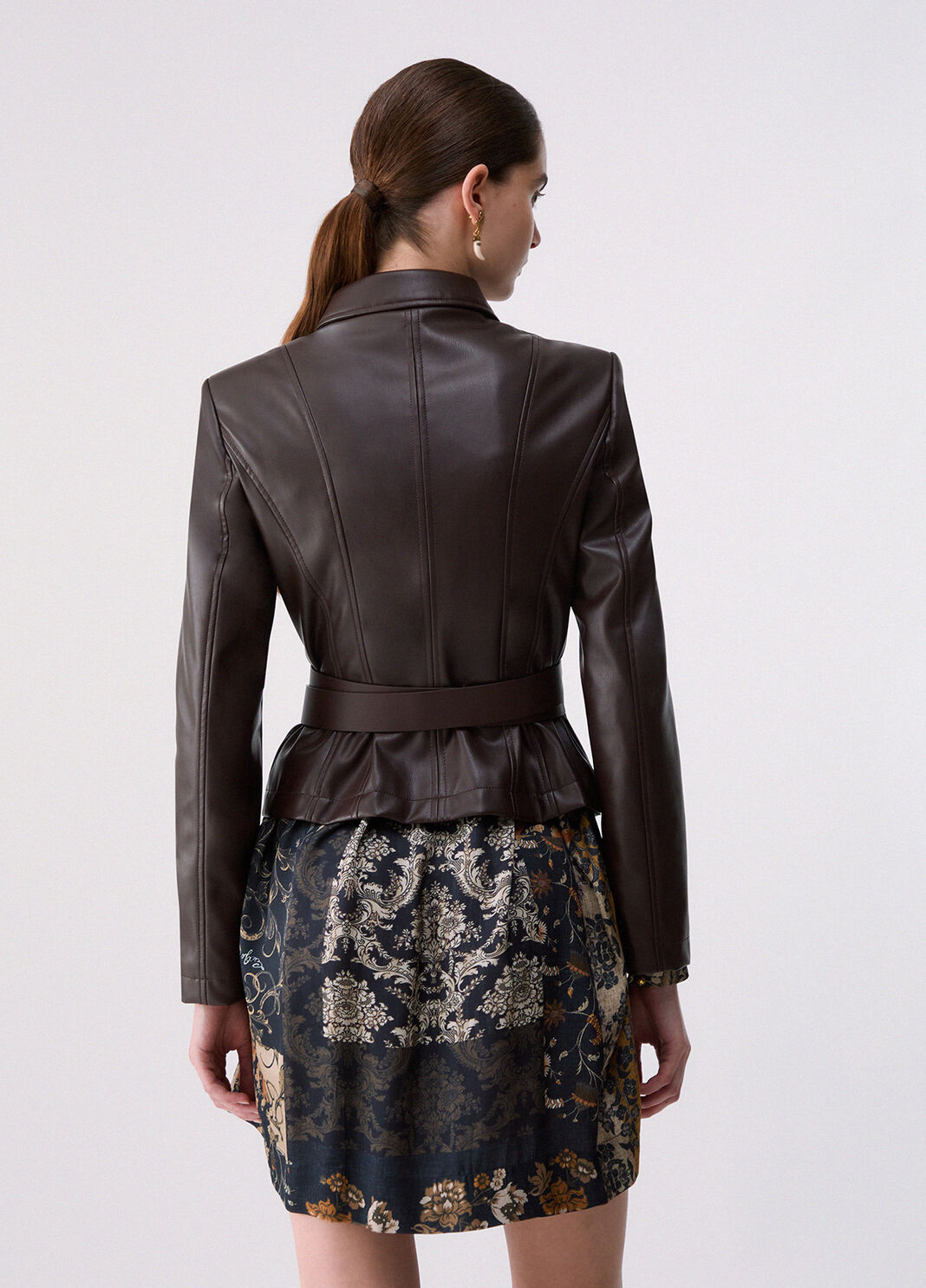 Jacket with Belt mocha Liu Jo - large image number 1