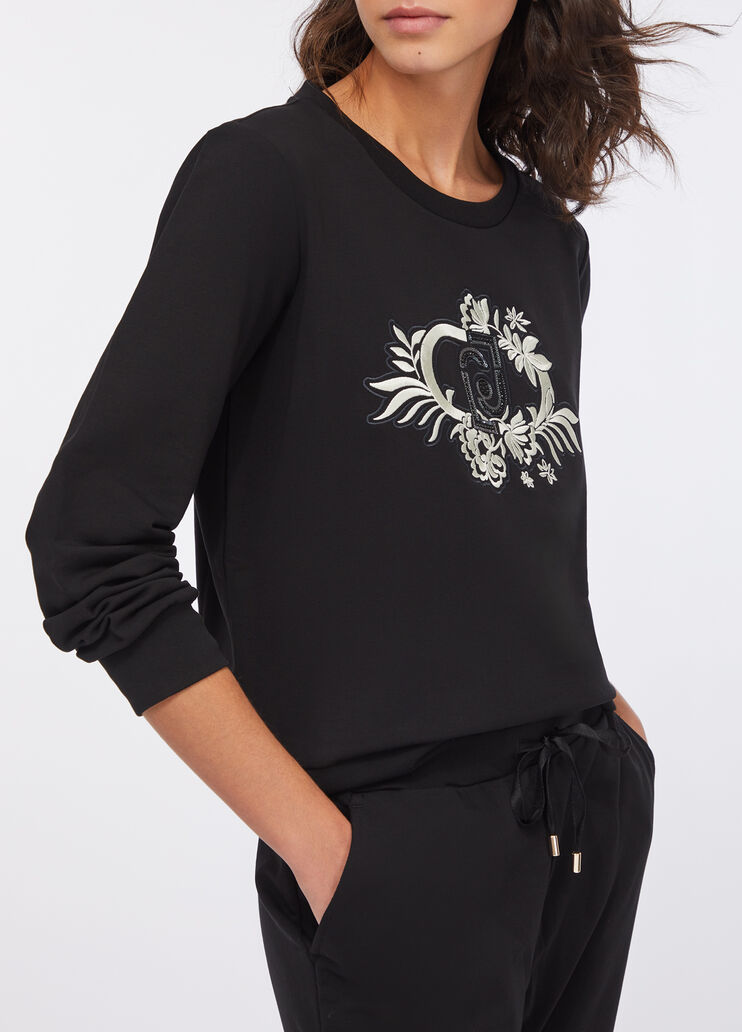 Liu Jo Better sweatshirt black Liu Jo - large image number 4