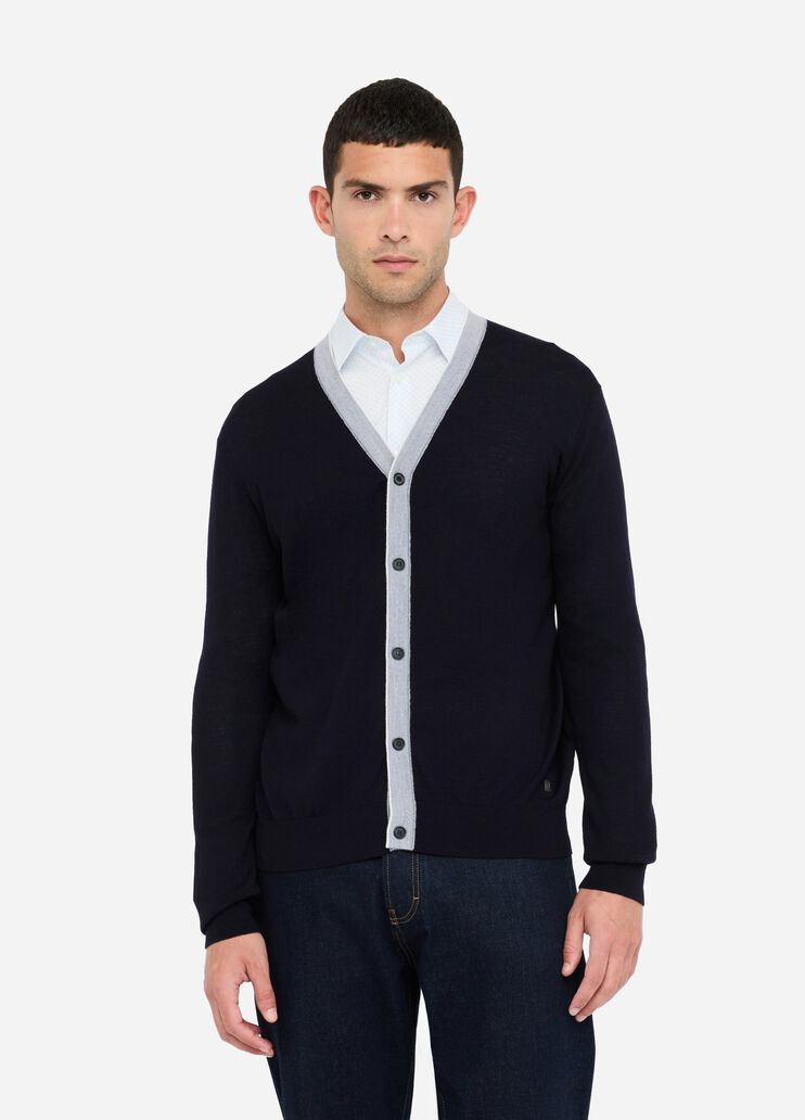 Wool cardigan dark blue Liu Jo - medium Wool cardigan dark blue Liu Jo - medium