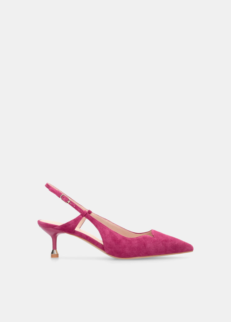 Suede slingbacks bright pink Liu Jo - medium