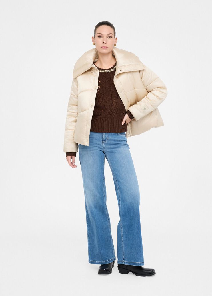 Doudoune courte beige clair Liu Jo - medium Doudoune courte beige clair Liu Jo - medium