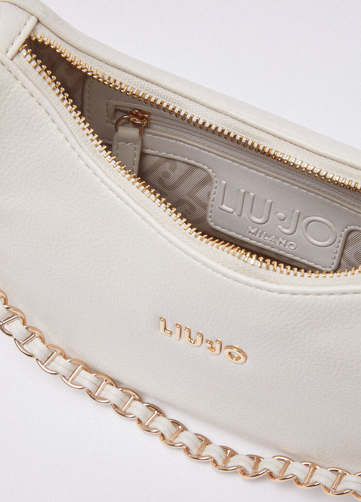 Small hobo bag with coin purse cream Liu Jo - large image number 5