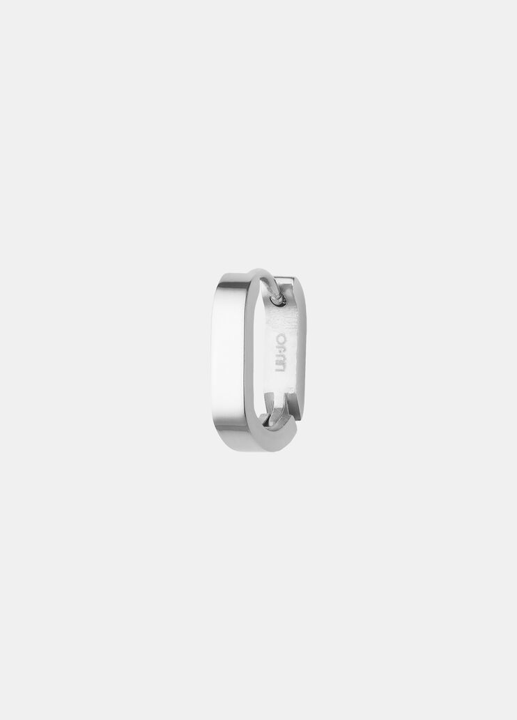 Nickel-free steel earrings silver Liu Jo - medium