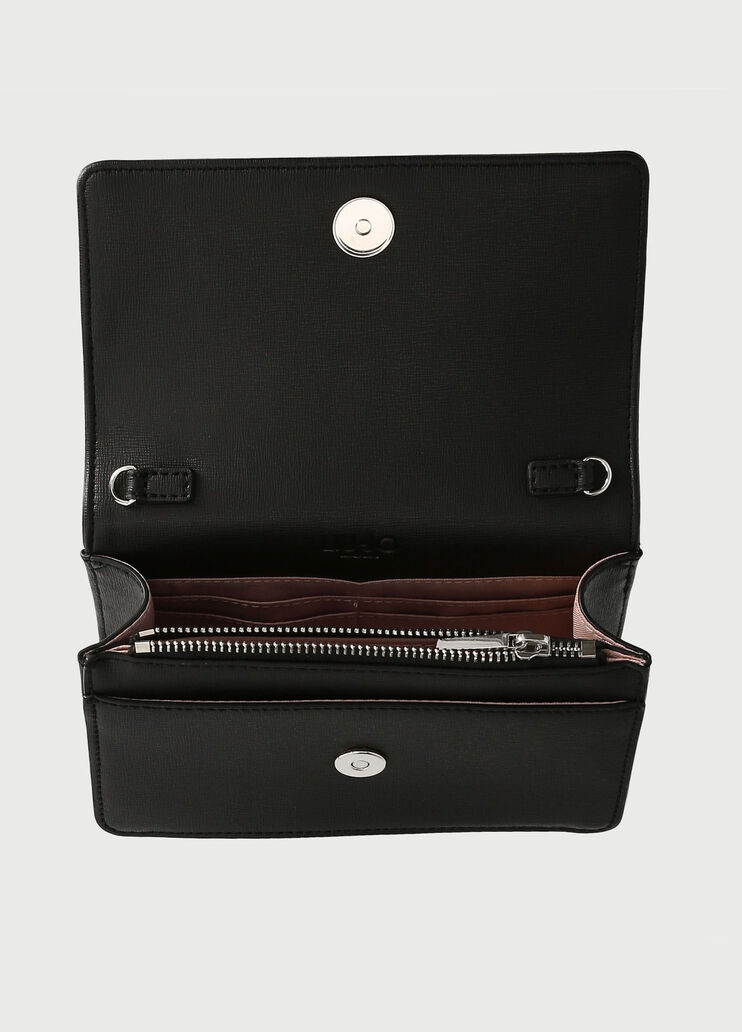 Pouch bag with logo Black Liu Jo - large image number 3 Pouch bag with logo Black Liu Jo - large image number 3