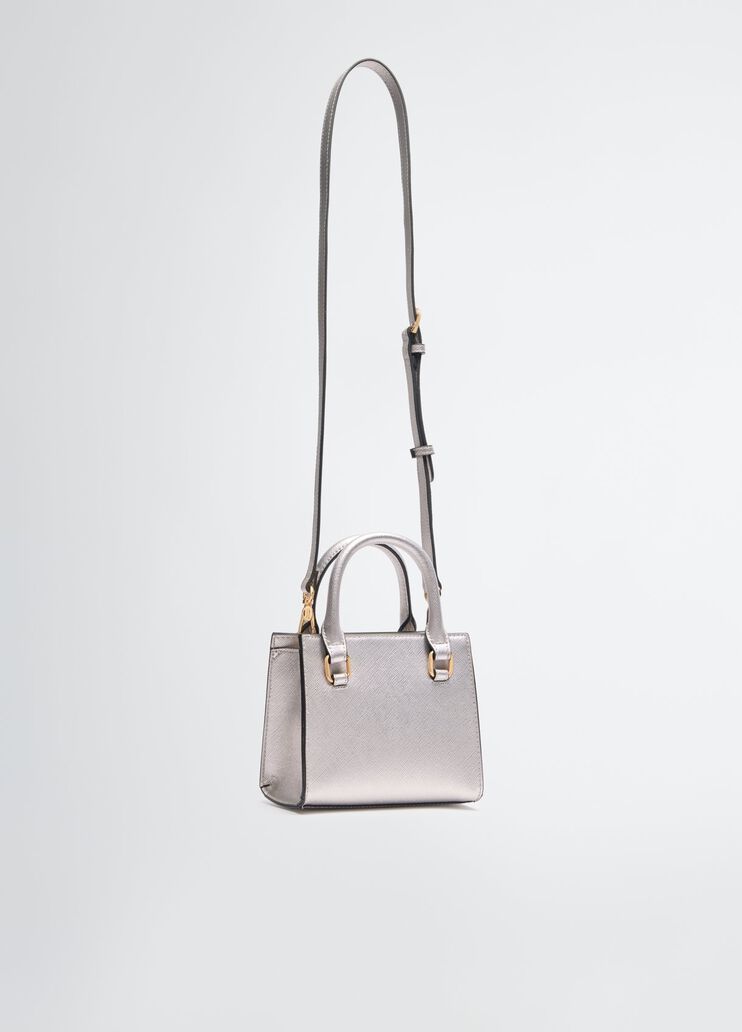 Mini crossbody bag silver tone Liu Jo - large image number 3 Mini crossbody bag silver tone Liu Jo - large image number 3