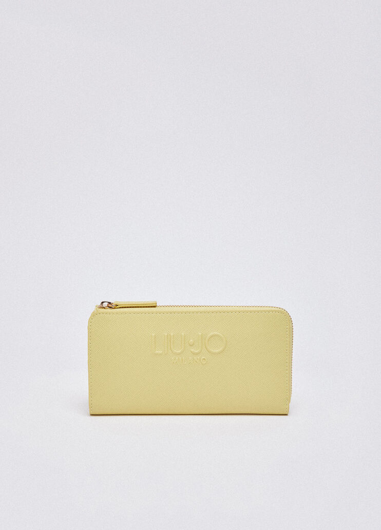 Large purse with zip yellow Liu Jo - medium