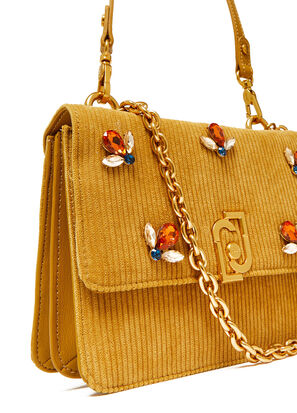 LIU JO Crossbody bag with decorative gems